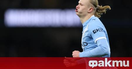 Голямата звезда на Манчестър Сити Ерлинг Халанд отново прикова