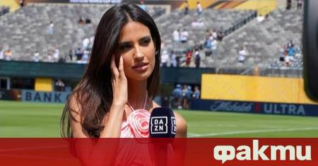 Горещата спортна журналистка Елеонора Инкардона отправи любовна честитка по случай