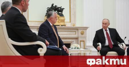 Руският президент Владимир Путин отново извика Виктор Орбан в Москва