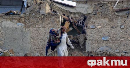 Броят на загиналите от земетресението във вторник в Афганистан нарасна