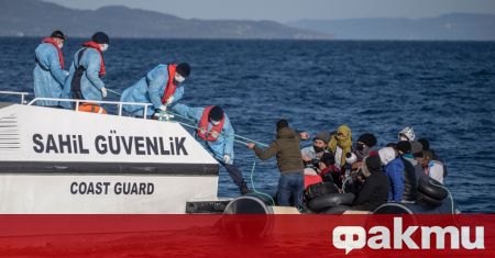 Турската брегова охрана е заловила над 17 400 нелегални мигранти