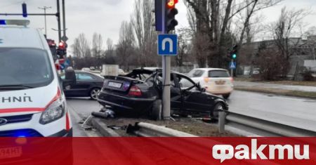 Появиха се ужасяващи кадри от една от жестоките катастрофи станали