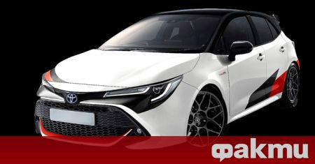 Toyota разработва спортна версия на хечбека Corolla която ще носи