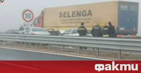 Тежка катастрофа е станала на пътя София Калотина край