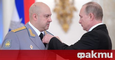 Руският президент Владимир Путин назначи генерал Сергей Суровикин за командир