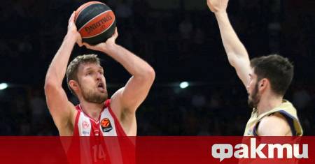 Александър Везенков беше най резултатен при победата на Олимпиакос със