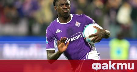 Фулъм проявява интерес към нападателя на Фиорентина Мойс Кийн и