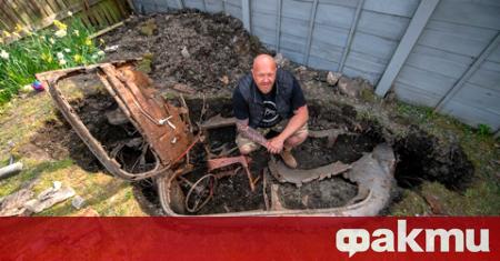 Загадката със закопания в градина в английското графство Западен Йоркшър