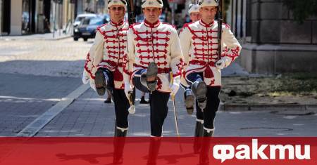 Националната гвардейска част отбелязва 147 години от създаването на българската