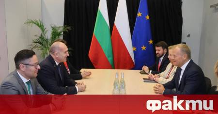Министър председателите на България и Полша Румен Радев и Доналд