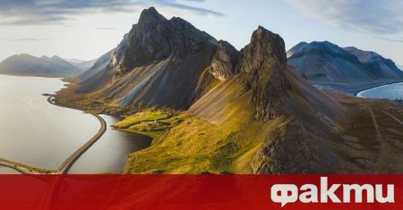 Исландия може да е върхът на потънал континент със същото