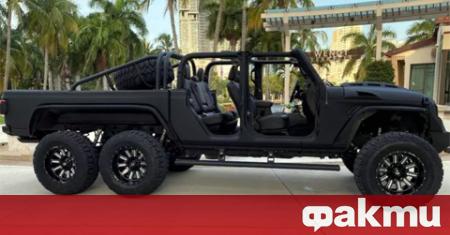 Американската компания So Flo Jeep превърна Jeep Gladiator в плашещо