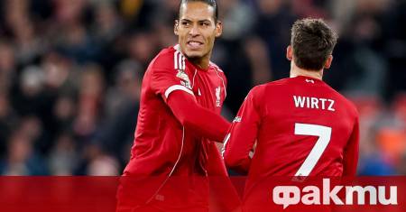 Ливърпул триумфира с 2 1 над Уулвърхамптън на Анфийлд и