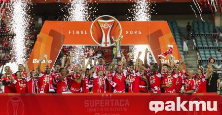 Бенфика спечели Суперкупата на Португалия след минимален но напълно заслужен