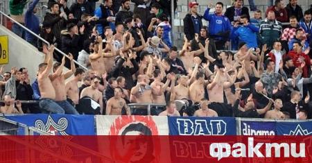 Хърватски футболни хулигани предизвикаха жесток скандал с ужасяваща постъпка в
