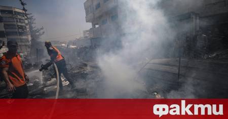 Гражданска защита в Газа съобщи днес за 11 загинали сред