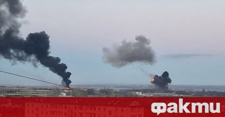 Имаше обстрел на летището в Запорожие и Бердянск където има
