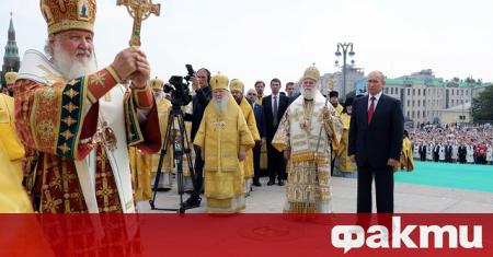 Руският патриарх Кирил е под карантина. Той е бил контактен