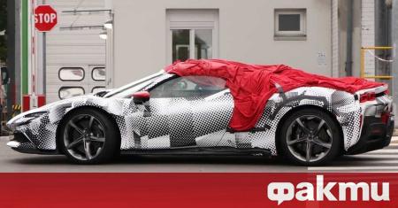 В Италия по време на тестове беше забелязано новото Ferrari