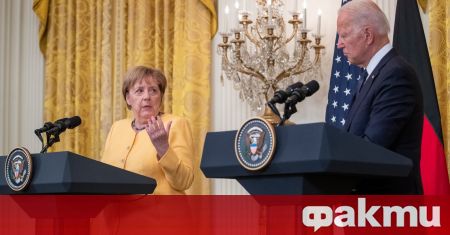 Президентът на САЩ Джо Байдън поиска гаранции от Ангела Меркел