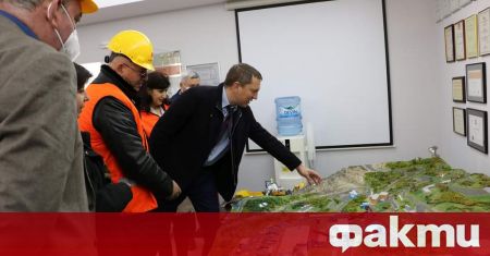 Министърът на околната среда и водите Емил Димитров посети Асарел Медет АД