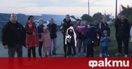 Протест в ямболското село Гълъбинци срещу идеята за превръщане на