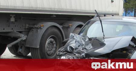 Тежка катастрофа стана на път Е 79 край дупнишкото село Дяково