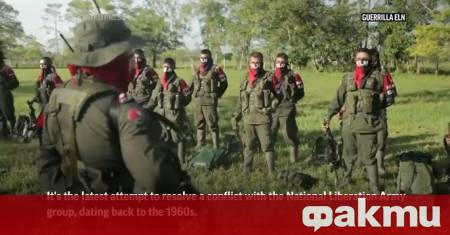 Петдесет и седем колумбийски войници бяха отвлечени от граждани действащи