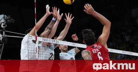 Националният отбор по волейбол на Аржентина демонстрира характер и класа