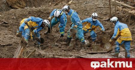 72 души са загинали в Япония заради поройните дъждове, довели