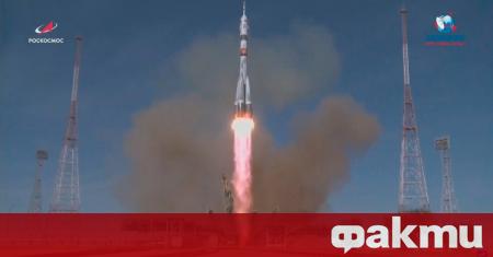 Двама руски и един американски астронавти отлетяха към Международната космическа