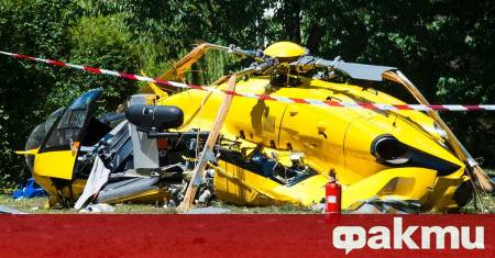 Два хеликоптера се сблъскаха във въздуха на територията на Финландия