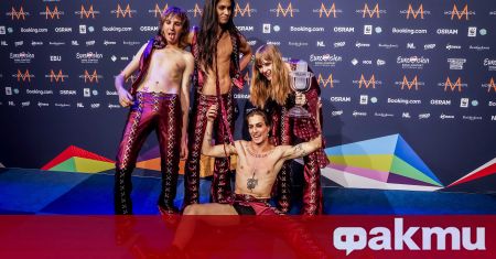 Победител на Евровизия 2021 стана рок групата Манескин с песента