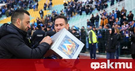 Помощник-треньорът на Левски Живко Миланов благодари на феновете след успеха