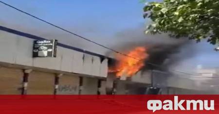 Един човек загина а 13 бяха ранени при пожар избухнал