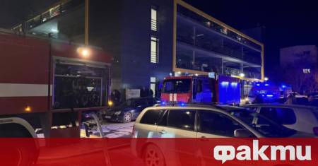 Жителите на блок в Пловдив са били евакуирани заради пожар