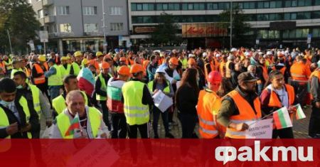 Пътни строители от цялата страна излизат днес на национален протест