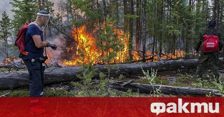 Русия е изправена пред тежка ситуация с горските пожари заради