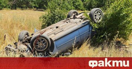 Млад водач пострада при доста нелеп инцидент на околовръстното шосе