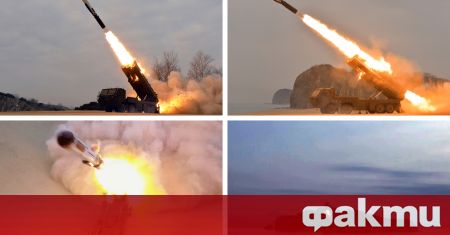 Северна Корея е провела изпитания тази седмица на крилати ракети