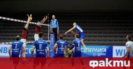 Мъжкият волейболен отбор на ''Левски'' изравни плейофната серия с Локомотив