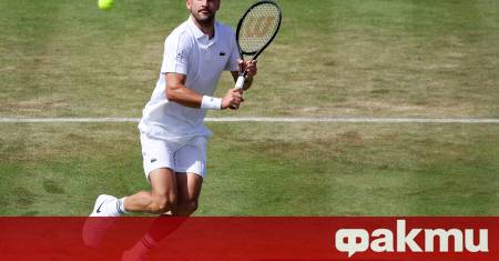 Григор Димитров ще открие участието си на престижния турнир Уимбълдън