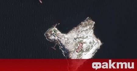 Появиха се първите сателитни кадри на щетите на украинския черноморски