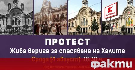 Неправителствената организация Спаси София организира протест в защита на Централните