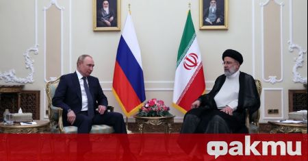 Руският президент Владимир Путин и иранският му колега Ибрахим Раиси