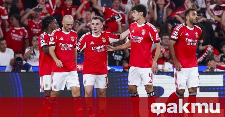 Португалският колос Бенфика си осигури място в основната фаза на