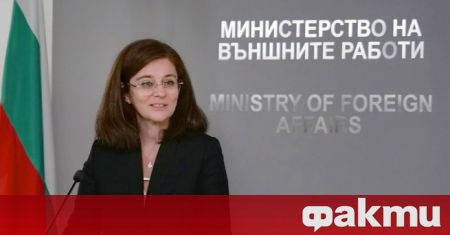 Отменя се пътуването за Украйна на външния министър Теодора Генчовска