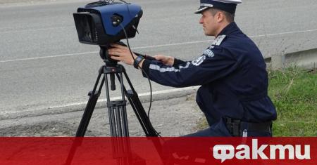 Моторист движещ се с 229 км ч по автомагистрала Тракия заснеха