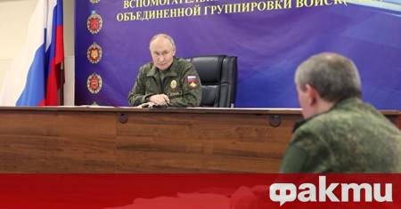 Президентът Владимир Путин днес заяви че Русия е тествала ядрената