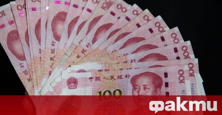 Юанът, китайската национална валута, се обезцени до най-ниското си равнище